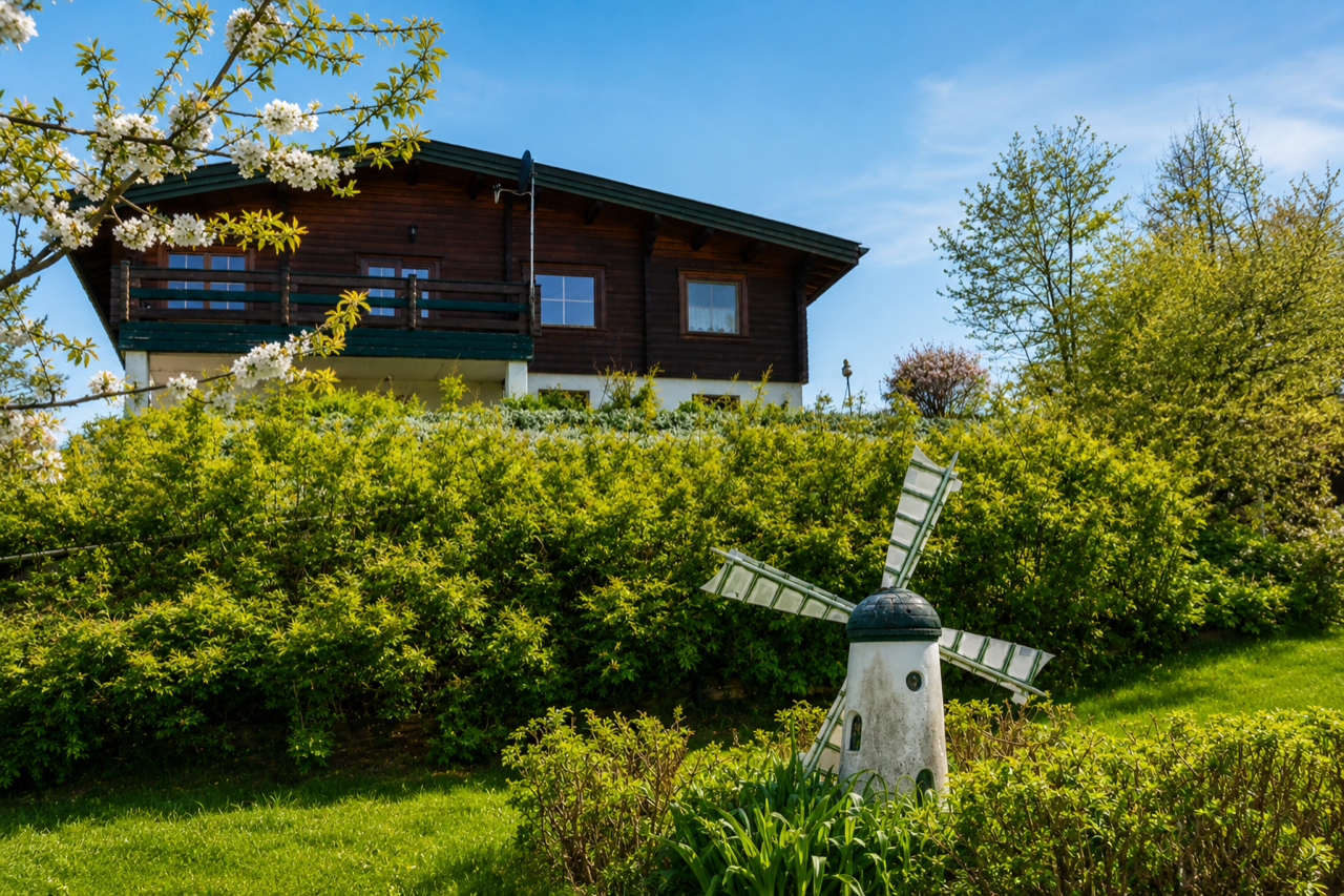 Einfamilienhaus Bad Sachsa — Garten Visualisierung