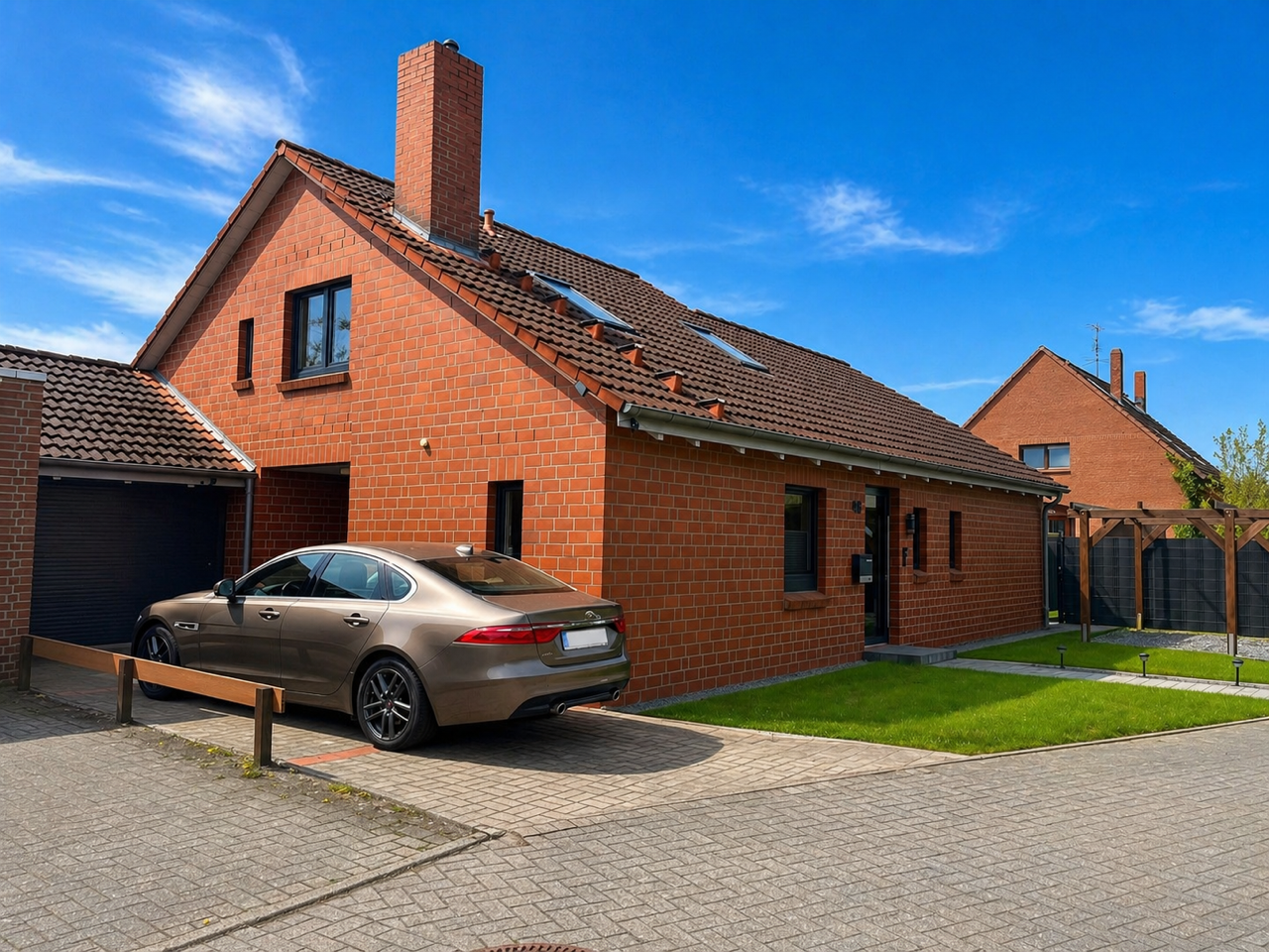 Einfamilienhaus Barsinghausen — Garten mit Terrasse