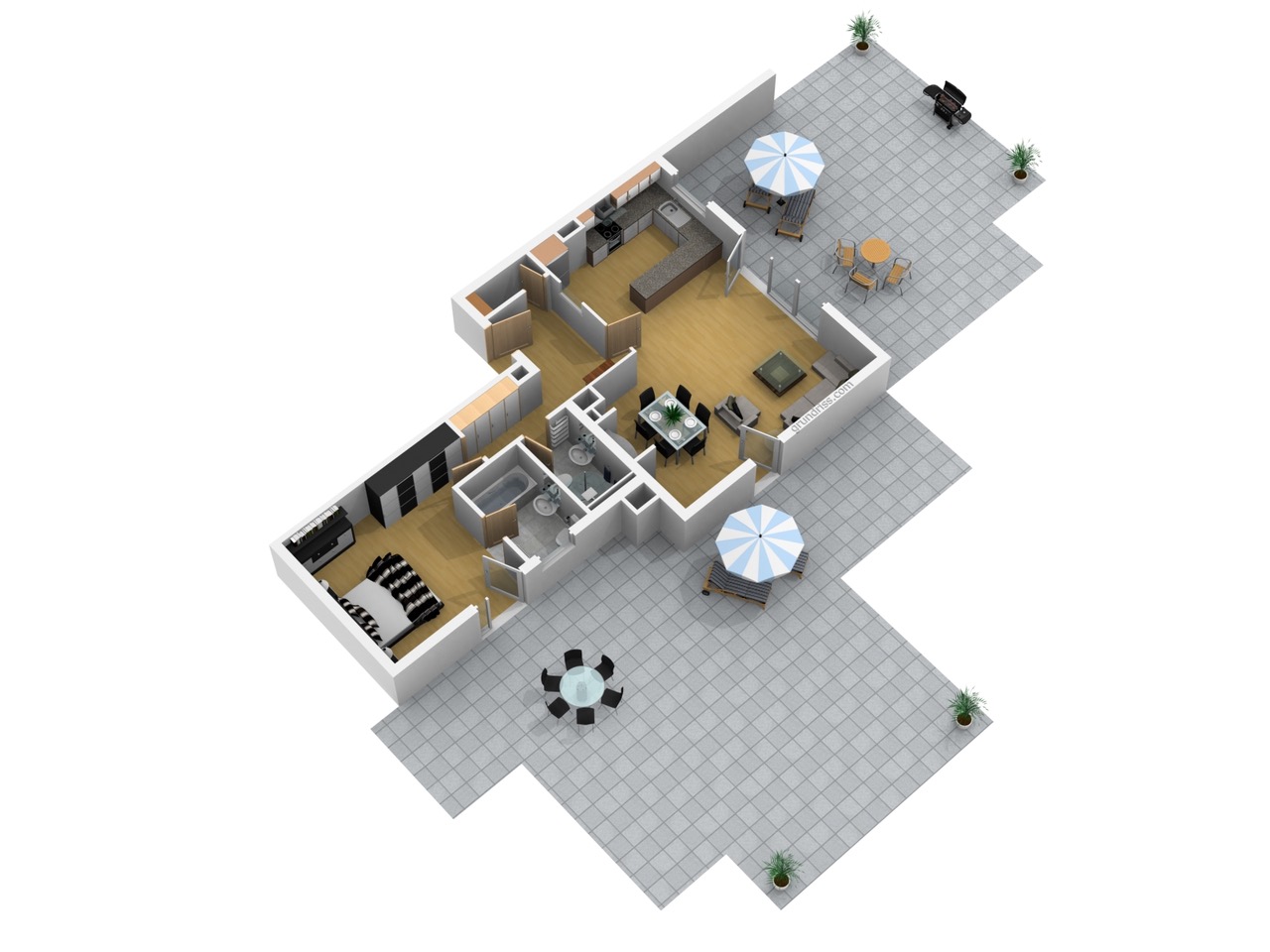 Dachgeschosswohnung Hannover-Bothfeld — Außenansicht