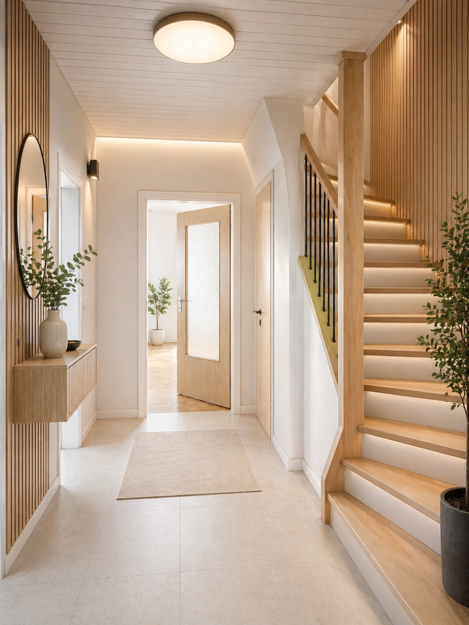 Einfamilienhaus Isernhagen — Eingang Visualisierung
