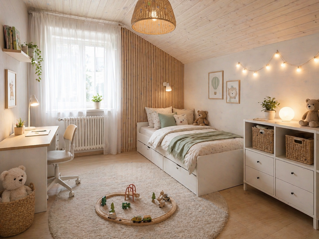 Einfamilienhaus Isernhagen — Kinderzimmer Visualisierung