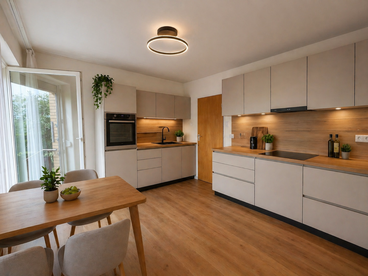 Einfamilienhaus Isernhagen — Küche Visualisierung