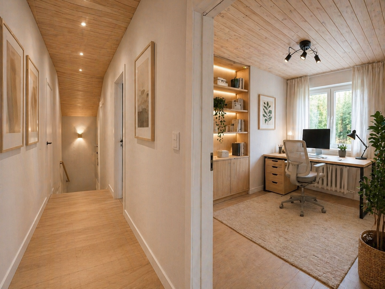 Einfamilienhaus Isernhagen — Innenraum Visualisierung