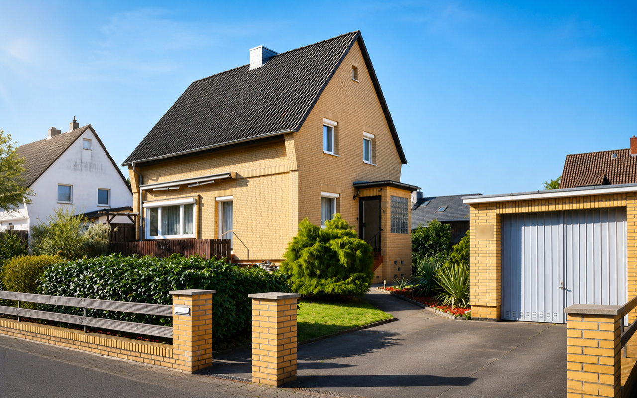 Einfamilienhaus Isernhagen — Innenraum Visualisierung