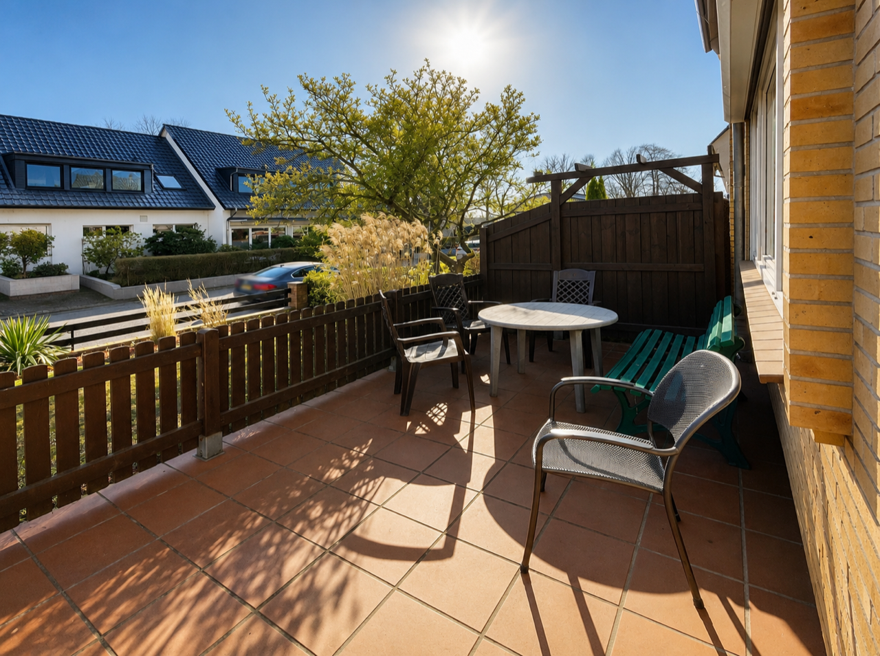 Einfamilienhaus Isernhagen — Terrasse