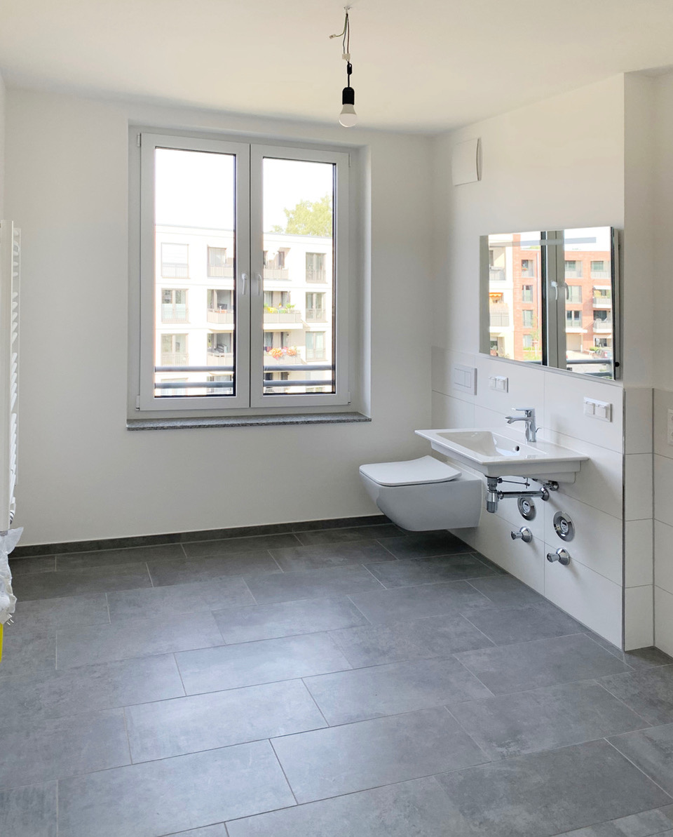 Neubauwohnung Hannover — Badezimmer