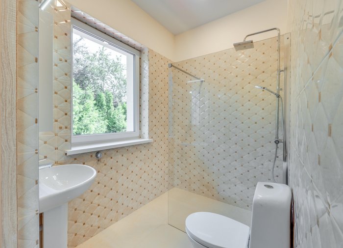 Einfamilienhaus Vilnius — Badezimmer